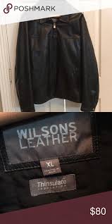 Black Wilson Leather Jacket Xl Black Leather Thinsulate Wilson Leather Jacket Wilsons Leather Jackets Wilsons Leather Wilsons Leather Jacket Leather Jacket