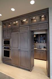 Hidden Butlers Pantry Transitional Kitchen Neighborhood Builders Exploring Grey Kitchen Pantry Design Pantry Design Fancy Kitchens