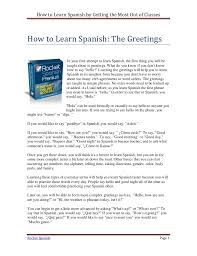 We did not find results for: How To Learn Spanish The Greeting