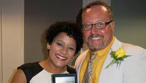 Locals toast engagement of on-the-go couple