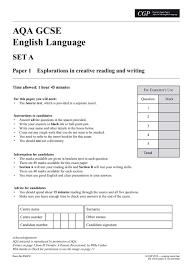 Get tips straight from a senior examiner on how to answer all questions in the reading. New Gcse English Language Aqa Practice 9781782944126 Amazon Com Books