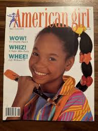 AMERICAN GIRL MAGAZINE Sept/Oct 1998 uncut paper doll synneva  hagen-lillevik $29.99