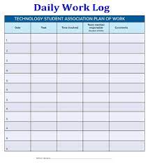 Sample of daily workout log sheet 05. Daily Work Log Templates 10 Free Printable Word Excel Pdf Formats Samples Forms Examples