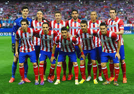 Saul niguez is on in place of the injured thomas lemar in the. Atletico Madrid