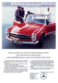Mercedes Benz Sl In Advertising Product Ranges As Icons Of Their Time Daimler Global Media Site