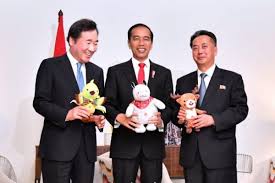 Korea selatan dan utara bertemu di pyongyang, 15 oktober 2019. Jokowi Sambut Hangat Perdamaian Korea Selatan Dan Korea Utara