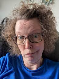 How went to the supermarket. I call it my halo of frizz!!!