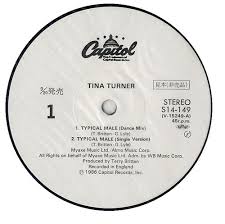 Tina Turner Typical Male Japanese Promo 12 Vinyl Single 12 Inch Record Maxi Single 552709