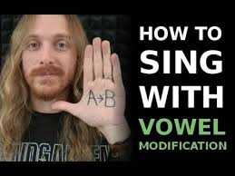 How To Sing With Vowel Modification Singing Lesson