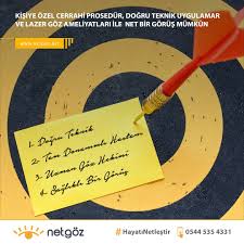 Lazer Goz Ameliyatlarinda Her Hasta Ve Her Goz Icin Ayri Ayri Prosedurler Uygulanmaktadir Kisiye Ozel Lazer Ameliyati Relexsmile Excimer Gozler Gozluk Bilgi