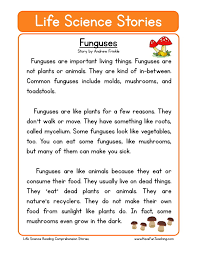 Hello teachers, today share reading comprehension worksheets for teachers and students, on our website you will find short english readings, very practical for learning the language. Science Reading Comprehension Worksheets