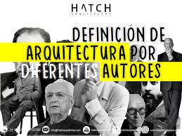 La arquitectura está más allá de los hechos. Definicion De Arquitectura Por Hatch Arquitectos Facebook