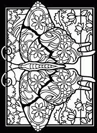 Stained glass coloring pages for adults. Printable Adult Coloring Pages Stained Glass Coloring Home