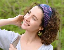 Headband for Woman or Girl. Wide Head Bandana. Yoga/fitness Woman's  Headband. Purple and Pink Girl's Headband. Wide Head Scarf.