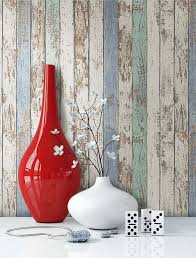 Vliestapete Holz Muster Antik Beige Blau Braun Creme Tapete Neu Holztapete Tapete Holzoptik Tapeten