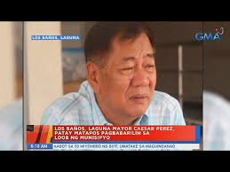 UB: Los Baños Laguna Mayor Caesar Perez, patay matapos pagbabarilin sa loob  ng munisipyo