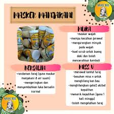 Referensi artikel khasiat kacang hijau untuk kesehatan Masker Manjakani Mak Bee 30 Gram Shopee Malaysia