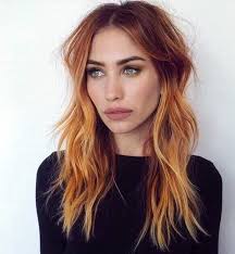 Love This Red Hair Balayage Copper Redhead Green Eyes Dark Roots Warm Toned Highlights Henna Highlighte Cool Hair Color Copper Hair Color Hair Styles