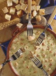 Kasefondue Mit Speck Rezept Rezepte Kasefondue Kasefondue Rezept