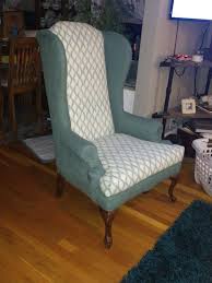 Two Tone Wingback Chair Wingback Chair Chair Furniture