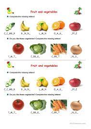 There are nine countries whose names begin with the letter i. Fruits And Vegetables English Esl Worksheets For Distance Learning And Physical Classrooms