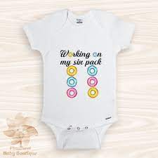 Donuts Onesie Donut Baby Clothes Funny Baby Onesie Working Etsy In 2020 Baby Onesies Funny Baby Onesies Cute Baby Onesies