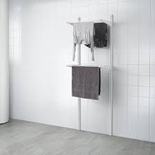 Ikea Algot White Wall Upright Drying Rack Trockenstander Wandschiene Ikea Algot