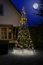 fairybell vlaggenmast kerstboom 400cm 640led in 2020 vlaggenmasten kerstboom tuin