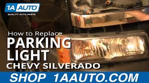 How To Replace Parking Light 03 06 Chevy Silverado 1500
