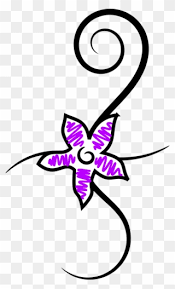 Gambar tato tribal, gambar tato simple, tato tengkorak seram, tato tengkorak warna sumber gambar : Bunga Tato Clipart Full Size Clipart 327776 Pinclipart