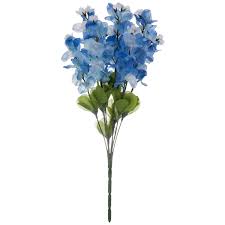 For floral home decor, i think hobby lobby is a good choice. Bluebonnet Bush Hobby Lobby 587444