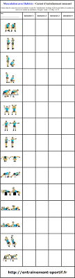 Abdo Exercice Illustration Description Carnet Mensuel D Entrainement Avec Halteres The Musculation Avec Halteres Musculation Musculation Pectoraux