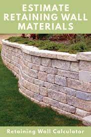 Poured concrete is typically the most expensive, followed by wood timber and then stones and pavers. Retaining Wall Calculator And Price Estimator Find How Many Blocks Are Needed To Build A Retaining Wall Backyard Retaining Walls Garden Retaining Wall Building A Retaining Wall