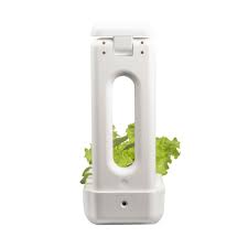 Savor the fresh flavor and wholesomeness of microgreens in any season with this compact, convenient hydroponic kit. Vegebox Kitchen Indoor Hydroponic Garden