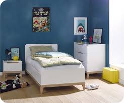 Chambre Enfant Riga Blanche Et Bois Set De 3 Meubles Bed Design Toddler Bed Home Decor