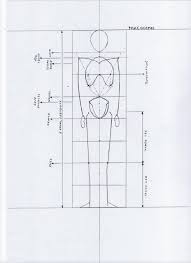 Male Body Proportions Chart My Drawing Table