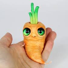 Francis The Magic Carrot Anthropomorphic Food Carrot Etsy Hard Art Ooak Art Doll Art Toy