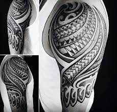It resonates with the ambitious japanese legend of the koi fish rise phoenix. 75 Half Sleeve Tribal Tattoos For Men Masculine Design Ideas