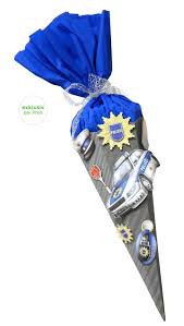 Schultute Bastelset Polizei Inkl Schulstarterpaket Gratis 12 9 Schultute Polizei Schultuten Jungs Schultute