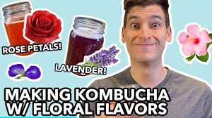 FLORAL Kombucha Flavor Ideas: Lavender, Rose and Hibiscus!