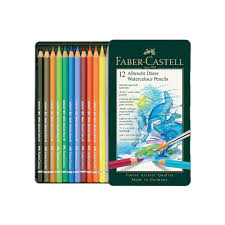 Albrecht Durer Artists Watercolor Pencils Tin Of 12 117512 Faber Castell Usa The other faber castell watercolor pencils i bought worked, but it did take more force and more layers to get anything vibrant as a result. faber castell