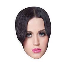 Unwelcome Greetings Neutral Katy Perry Mask Perfect For Halloween  Masquerade