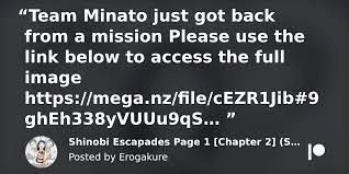 Shinobi Escapades Page 1 [Chapter 2] (Sketch) | Erogakure su Patreon
