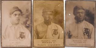 Media in category negro league baseball. Agate Type The First African American Players On Baseball Cards