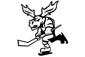 Download Moose Playing Hockey Svg Cut File By Creative Fabrica Crafts Creative Fabrica PSD Mockup Templates