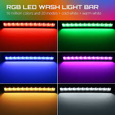 We are all about the wedding details—cakes, flowers, monogrammed invites, and more.but we have to admit this understated fact: Buy Wash Lights 2 Pack Oppsk Smart App Control Stage Lights Bar 45w 36led Wash Light Bar Waterproof Dimmable For Church Stage Lighting Wedding Dj Party Online In Turkey B094txtz4s