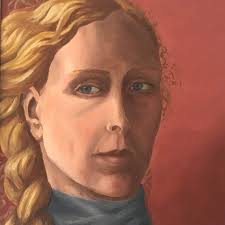 Beth Kurtz Self Portrait Painting