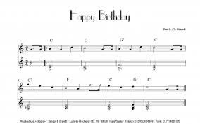 Download and print in pdf or midi free sheet music for weil heute dein geburtstag ist arranged by guitar colour system. Mehr Als Nur Ein Geburtstagslied Happy Birthday U A Musikschule Allegro