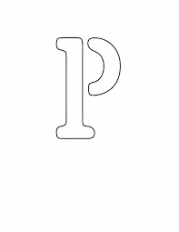 It's created to help you design your very own budget plan so you. Free Printable Letter Stencils Letter P Stencil Freebie Finding Mom