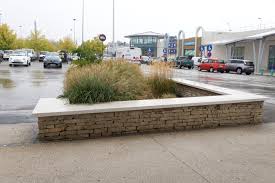 Décorez vos extérieurs avec style grâce à un muret ou un couvre mur. Couvertine Beton Plate Grise Blanche 1 M Couvre Mur Dessus De Muret